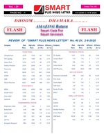 Smart Plus News Letter
